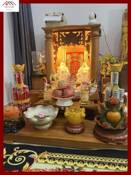 Hướng dẫn thỉnh và đặt linh vật phong thủy trên bàn thờ Thần Tài – Thổ Địa